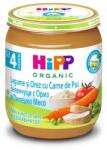 Hipp Био пюре Hipp - Зеленчуци с ориз и пилешко месо, 125 g (6253)