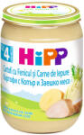 Hipp Био пюре Hipp - Картофи с копър и заешко месо, 190 g (6173)