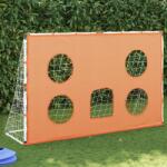 vidaXL Gyerekfutballkapu góllappal és labdával 182x62x118 cm (4008439)
