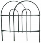 M. A. T. Group Kerítés fém zöld 45cm x 3m (7 db) (912574)