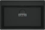 Franke Maris MRG 110-72 TL A Black collection matt fekete gránit mosogatótálca munkalap alá szerelhető távvezérlővel (125.0683. 242)