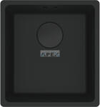 Franke Maris MRG 110-37 A Black collection matt fekete gránit mosogatótálca munkalap alá szerelhető távvezérlővel (125.0683. 232)
