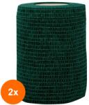 Prima Set 2 x Bandaj Coeziv Autoadeziv, 7.5 cm x 4.5 m, Verde, Prima, 1 Rola (TEV-2xVTR-0161-075-VRD)
