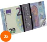 Optimum Set 3 x Carnet Notite, Model 20 Euro, 133 x 72 mm, 70 File, Optimum (HOK-3xKH-O4535)