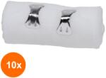 Prima Set 10 x Fasa Elastica Pansament, Prima, cu Cleme, 8cm x5M (TEV-10xVTR-1117-8x5)