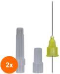 Prima Set 2 x 100 Ace Atraumatice Anestezie Locala, 30G-L, Compatibile cu Seringi Dentare, Prima (TEV-2xVTR-0855-30G-L)