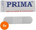 Prima Set 5 x 100 Plasturi Hipoalergenici din Hartie, 19 mm x 72 mm, Prima, pentru Piele Sensibila (TEV-5xVTR-0192)