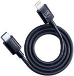 3mk Protection Hyper USB Type-C apa - Lightning apa Töltőkábel - Fekete (1.2m) (5903108541206) (5903108541206)