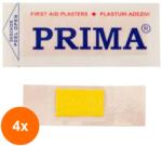 Prima Set 4 x 100 Plasturi Medicali din Panza Elastica, 20 mm x 60 mm, Culoarea Pielii, Prima (TEV-4xVTR-0191)