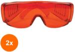 Prima Set 2 x Ochelari de Protectie Rosii Antiaburire si Uv Prima din Policarbonat (TEV-2xVTR-1726-ROS-UV)