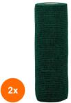 Prima Set 2 x Bandaj Coeziv Autoadeziv, 15 cm x 4.5 m, Verde, Prima, 1 Rola (TEV-2xVTR-0161-150-VRD)