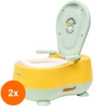 Z-tools Set 2 x Olita pentru Copii, 29 x 39 x 47 cm, Colac Burete, Verde (LIZ-2xZLN-ZTS9147) Olita