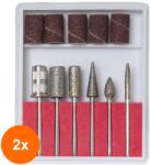Prima Set 2 x 6 Capete de Freza Unghii, Prima, Diamantate (TEV-2xVTR-1057)