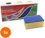 Prima Set 5 x 3 Burete Vase Ergonomic, Prima, Canelat (TEV-5xVTR-0096)