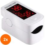 Vetro Design Set 2 x Pulsoximetru pentru deget Ym301 Alb (TEV-2xVTR-1787-ADT-NB-YM301)