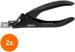 Vetro Design Set 2 x Cleste Unghiera Inox pentru Unghii Acrilice, 13 cm (TEV-2xVTR-1233)