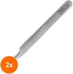 Prima Set 2 x Penseta pentru Aplicarea Genelor False, Prima, Inox, cu Varfuri curbate, 15 cm (TEV-2xVTR-1761)