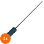 Prima Set 2 x 10 Ace Endodontice Tire-Nerfs, Marimea 35 Verzi, 21 mm, pentru Extractie Pulpa Dentara, Prima (TEV-2xVTR-0982-35-VER)
