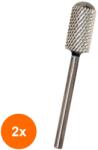 Prima Set 2 x Capat Freza Rotunjit din Carbid, 6.6 x 13 mm, Marime C, Prima (TEV-2xVTR-1709-01RS-C)