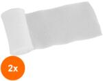 Prima Set 2 x Fasa Elastica Pansament, Prima, 5 cm x 4M, 100 Role (TEV-2xVTR-1117-5x4-100)