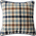 IDdesign Katinka Párna 45x45 cm, Indigókék/Fekete/Törtfehér