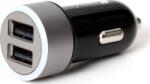 TECHLY IUSB2-CAR-ADP482 mobiltelefon töltő Univerzális Fekete, Ezüst Szivargyújtó Automatikus (IUSB2-CAR-ADP482) (IUSB2-CAR-ADP482)