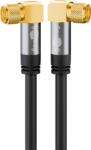Goobay 70589 Type-F antenna kábel 10m - Fekete (70589) (70589)