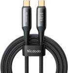 Mcdodo CA-2990 USB-C apa - USB-C apa 3.1 PD 140W Adat és töltőkábel 1.2m - Fekete (CA-2990) (CA-2990)