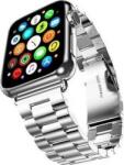 Mercury Apple Watch S4/S5/S6/S7/S8/S9/SE/Ultra Fém Szíj 42/44/45/49mm - Ezüst ( )