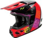FLY Racing Casca Fly Racing KINETIC - Cross enduro, negru/alb/rosu, ECE 22.06 (FLY 73-8664)