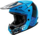 FLY Racing Casca Fly Racing KINETIC - Cross enduro, negru/alb/albastru, ECE 22.06 (FLY 73-8660)