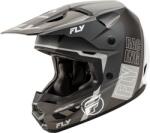 FLY Racing Casca Fly Racing KINETIC - Cross enduro, negru/alb/gri mat, ECE 22.06 (FLY 73-8662)