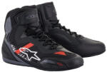  Alpinestars Faster-3 Cipő Black/grey/red 47-es Méret (3405-2716)