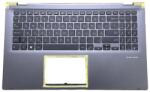 ASUS ZenBook UX562FA UX562FAC Q526FA series 90NB0LK1-R31HU0 háttérvilágítással (backlit) fekete burkolattal (topcase) magyar (HU) laptop/notebook billentyűzet gyári