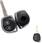  Suzuki 2 gombos TPU védőtok fekete (TSU008EFK)
