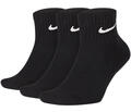 Nike Sport zoknik Everyday Cush Ankle 3-Pack Socks Fekete 34 / 38