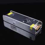 OPTONICA 24V-os! SLIM ventillátoros Tápegység LED szalagokhoz, 360W, 15A, fém ház (6165)