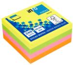 inFo notes Cub Notes adeziv Briliant 50 x 50 mm (5516)