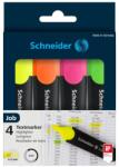 Schneider Set Textmarker Schneider Job 4 culori (2992)