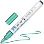 Schneider Marker Metalic Paint- It 011 2mm Schneider Green Metallic (PMK033)