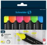 Schneider Set Textmarker Schneider Job 6 culori (3038)