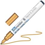 Schneider Marker Metalic Paint- It 011 2mm Schneider Gold Metallic (PMK035)