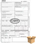  Nemzetközi fuvarlevél CMR - 6 példány, A/4 nyomtatvány - FÉLDOBOZ (RYL_NYOMTAT_FUVARLEVEL_CMR6_HX)