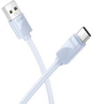 Apple Cablu Date si Incarcare USB-A - USB-C HOCO X114, 18W, 1m, Albastru