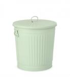 Bizzotto Cos gunoi zinc verde London 22x18.5x21.5 cm (0152154deco) Cos de gunoi