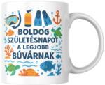  Boldog születésnapot a legjobb búvárnak bögre (Boldog_szuletesnapot_legjobb_buvarnak_bogre)