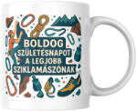  Boldog születésnapot a legjobb sziklamászónak bögre (Boldog_szuletesnapot_legjobb_sziklamaszonak_bogre)