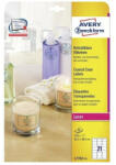 AVERY L7782-25 63, 5x38, 1mm 525db-os poliészter víztiszta etikett