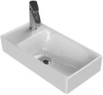 CeraStyle SHARP - BAL CSAPLYUKAS - porcelán mosdókagyló - 50 x 25 cm (WB012F22L00) - gardenet