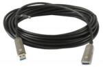 TECHLY ICOC U3AMF-HY-020 USB kábel 20 M USB 3.2 Gen 1 (3.1 Gen 1) USB A Fekete (ICOC-U3AMF-HY-020) (ICOC-U3AMF-HY-020)